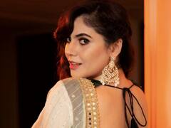 Sherin Shringar : ‘அழகிய அசுரா அழகிய அசுரா…' கருப்பு நிற உடையில் கலக்கும் ஷெரின்!