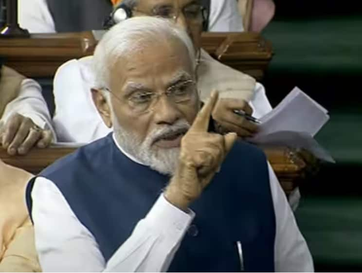 no confidence motion pm modi dig rahul gandhi and congress in parliament monsoon session No confidence Motion: 'ਖੇਤਾਂ 'ਚ ਵੀਡੀਓ ਸ਼ੂਟ ਹੋ ਰਹੀ ਹੈ ...', PM ਮੋਦੀ ਦਾ ਰਾਹੁਲ ਗਾਂਧੀ 'ਤੇ ਵੱਡਾ ਹਮਲਾ