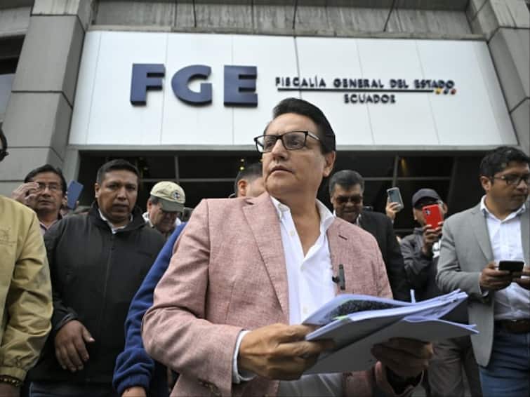 Ecuador Declares State Of Emergency After Killing Of Presidential Candidate Fernando Villavicencio ABP Live English News Ecuador Declares State Of Emergency After Killing Of Presidential Candidate Fernando Villavicencio