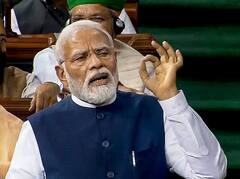 मोहब्‍बत की दुकान, फेल प्रोजेक्‍ट, गांधी और देश का नाम चुराया... पीएम मोदी का सोनिया-राहुल गांधी पर वार