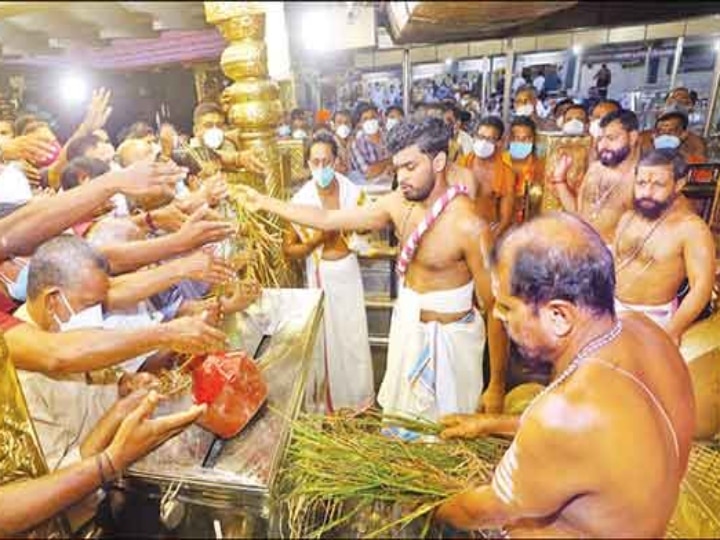 Sabarimala Puthari Puja : சபரிமலையில் நடந்த பிரசித்தி பெற்ற நிறைப்புத்தரிசி பூஜை.. என்ன சிறப்பு?