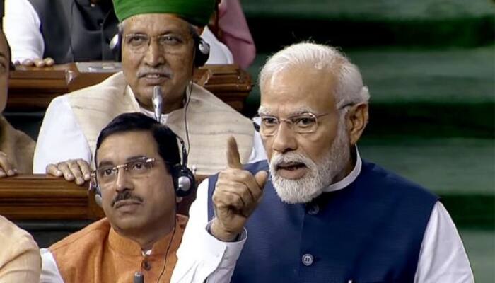PM Modi replies to no-confidence motion in Lok Sabha PM ਮੋਦੀ ਨੇ ਲੋਕ ਸਭਾ 'ਚ 'INDIA' ਗਠਜੋੜ ਦੇ ਬੇਭਰੋਸਗੀ ਮਤੇ 'ਤੇ ਦਿੱਤਾ ਜਵਾਬ , 'INDIA' ਨੂੰ  ਦੱਸਿਆ 