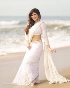 Sherin Shringar : ‘அழகிய அசுரா அழகிய அசுரா…' கருப்பு நிற உடையில் கலக்கும் ஷெரின்!