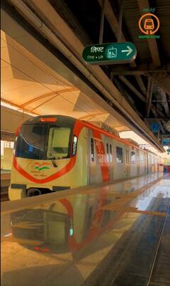 Nagpur News : नागपुरात मेट्रोचे इंजिन आणि डबे स्प्रे पेंटने रंगवले, अज्ञाताविरोधात मेट्रो विद्रूप केल्याचा गुन्हा