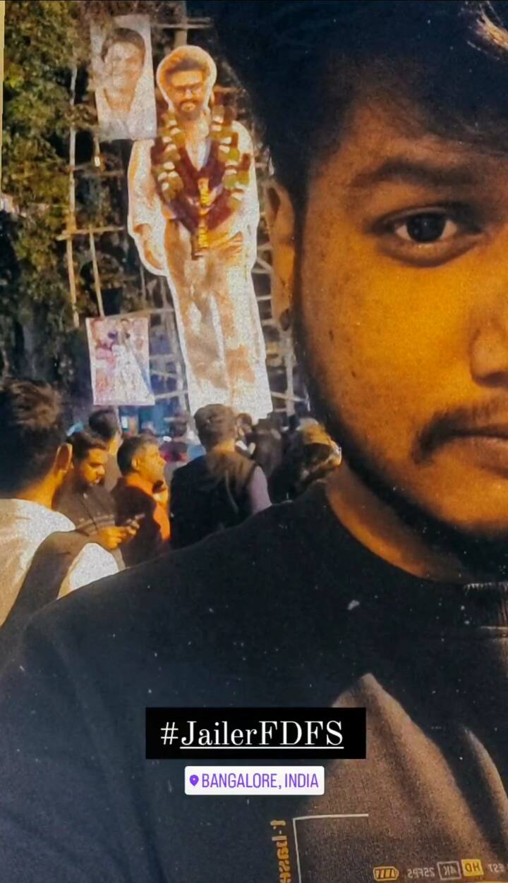 பெங்களூரு ரசிகரின் இன்ஸ்டா ஸ்டோரி..