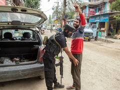Jammu & Kashmir: Security Heightened Ahead Of Independence Day Celebrations. IN PICS