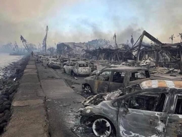 US Hawaii island Lahaina fire incident number of death toll In Maui rise upto 53 Hawaii island Fire: हवाई आईलैंड के जंगलों में लगी भीषण आग, मरने वालों की संख्या 50 के पार, जानें अब तक कितनी मची तबाही