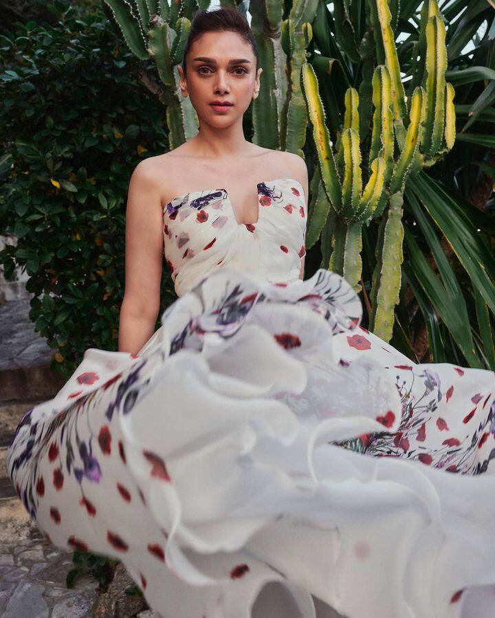 नुकताच अदितीने तिचा हा खास लूक शेअर केला आहे.ज्यात ती खुपच सुंदर दिसत आहे.