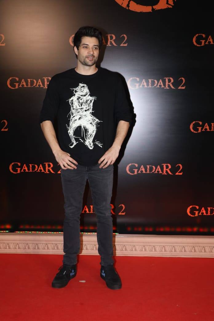 Sunny Deol's son Rajveer Deol poses for the photograph.