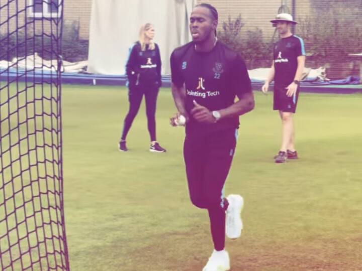 England pacer Jofra Archer started bowling in nets before ICC ODI World Cup 2023 World Cup 2023: विश्व कप से पहले इंग्लैंड के लिए गुड न्यूज़, जोफ्रा आर्चर ने नेट्स में शुरू की गेंदबाज़ी