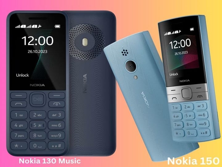 Nokia 130 Music and Nokia 150 2023 features phone launched, price specs and features here नोकिया का दो नया फीचर फोन आया है मार्केट में, लुक कीमत और खूबियां यहां जान लीजिए