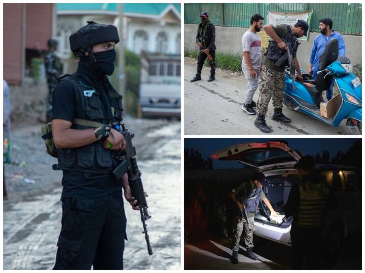 Ahead of Independence Day, security across Kashmir has been heightened, with frisking and search operations being conducted.