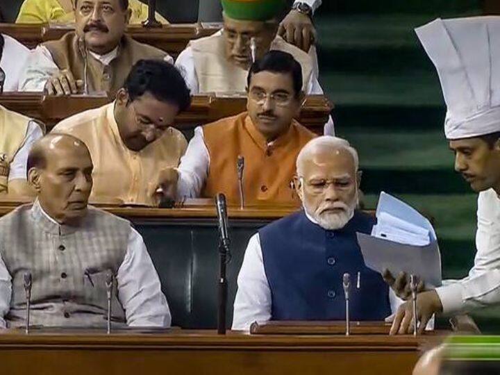 FCA फॉर्मूला, मोदी VS मनमोहन के कामों की तुलना..., बीजेपी ने संसद में बिछा दी 2024 की चुनावी बिसात? FCA formula comparison of Modi VS Manmohan 10 Years BJP laid board Lok Sabha 2024 in Parliament Abpp FCA फॉर्मूला, मोदी VS मनमोहन के कामों की तुलना..., बीजेपी ने संसद में बिछा दी 2024 की चुनावी बिसात?