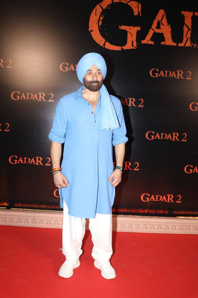 According to industry trader Sacnilk, Gadar 2 has collected Rs 35 crore on its opening day. (All images: Manav Manglani)