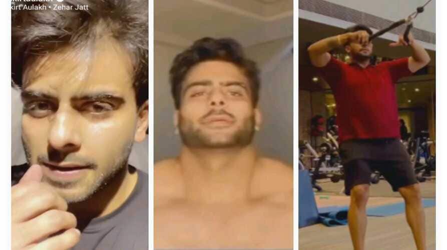 mankirt aulakh flaunt his fit body and six pack abs in his latest gym video watch here Mankirt Aulakh: ਮਨਕੀਰਤ ਔਲਖ ਨੇ ਜਿੰਮ ਤੋਂ ਵਰਕਆਊਟ ਵੀਡੀਓ ਕੀਤਾ ਸ਼ੇਅਰ, ਦਮਦਾਰ ਬੌਡੀ 'ਤੇ ਡੁੱਲੀਆਂ ਫੀਮੇਲ ਫੈਨਜ਼
