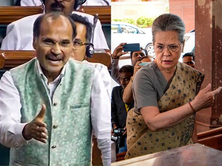 Sonia Gandhi To Chair Meet Of Congress LS MPs To Discuss Suspension Of Adhir Chowdhury Parliament Sonia Gandhi To Chair Meet Of Congress LS MPs To Discuss Suspension Of Adhir Chowdhury