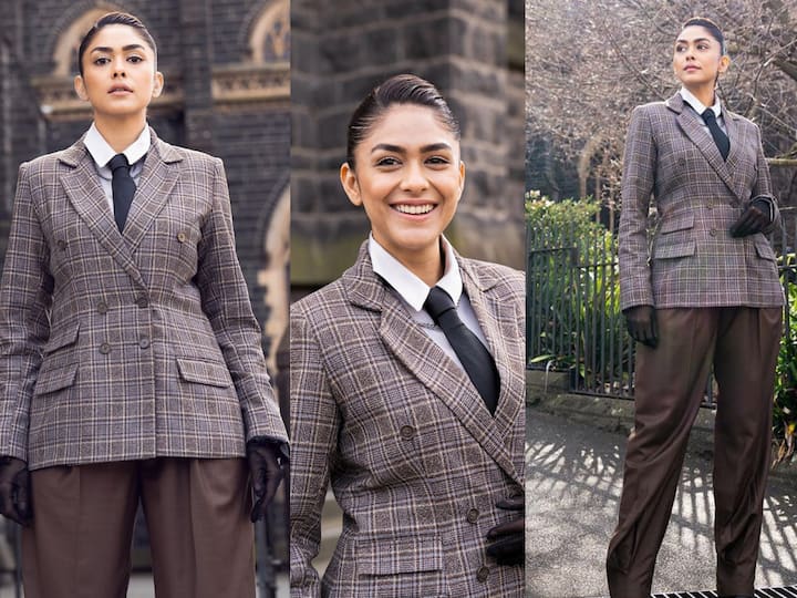 Mrunal Thakur Recent Photos : சீதா ராமம் படத்தின் கதாநாயகியான மிருணாள் தாக்கூரின் ஸ்டைலிஷ் புகைப்படங்களை காணலாம்.