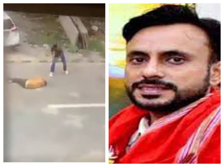 Shocking Video Uttar Pradesh BJP leader shot dead in Moradabad on camera Shocking Video: பட்டப்பகலில் பாஜக பிரமுகர் சுட்டுக் கொலை...பதற வைக்கும் சிசிடிவி காட்சி... உ.பி.யில் பயங்கரம்..!