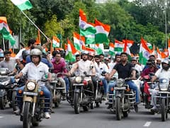 Har Ghar Tiranga Bike Rally: BJP के सांसदों ने निकाली 'हर घर तिरंगा' बाइक रैली, आजादी का अमृत महोत्सव पर चलाया जाएगा अभियान