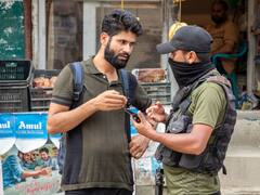 Jammu & Kashmir: Security Heightened Ahead Of Independence Day Celebrations. IN PICS