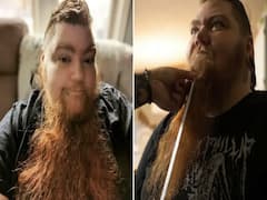 US Woman Erin Honeycutt Creates Guinness World Record For Longest Female Beard