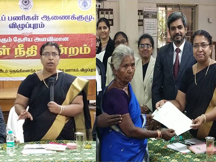 Settlement of 386 cases in People's Court held at Villupuram Court for Rs 7 crore Villupuram: விழுப்புரம் நீதிமன்றத்தில் நடைபெற்ற மக்கள் நீதிமன்றம்.. ரூ.7 கோடிக்கு தீர்க்கப்பட்ட 386 வழக்குகள்!