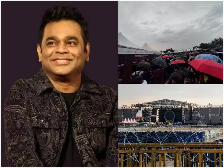 AR Rahman's Chennai concert gets cancelled, due to adverse weather conditions in city AR Rahman Chennai Concert : రెహమాన్ అభిమానులకు ఝలక్ - వాళ్ళ ఆనందంపై నీళ్ళు చల్లిన వర్షం