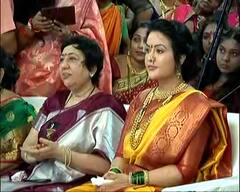 Amruta Fadnavis : अमृता फडणवीस यांनी घेतला फुगडी खेळण्याचा आनंद, मुंबईतील 'मंगळागौर' कार्यक्रमाला हजेरी