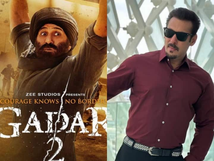 sunny deol film gadar 2 opening first day BO 40 Crore salman khan post सनी देओल की Gadar 2 को मिली 40 करोड़ की ओपनिंग! सलमान खान बोले- ढाई किलो का हाथ बराबर...