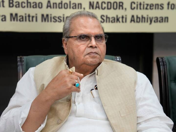 Satya Pal Malik aggressive statement, PM Modi will not cover up blood reddened land in Manipur by lying in Parliament Manipur Violence: प्रधानमंत्री के बयान पर फिर आक्रमक हुए सत्यपाल मलिक, बोले- 'मणिपुर में खून से लाल हुई जमीन को...'