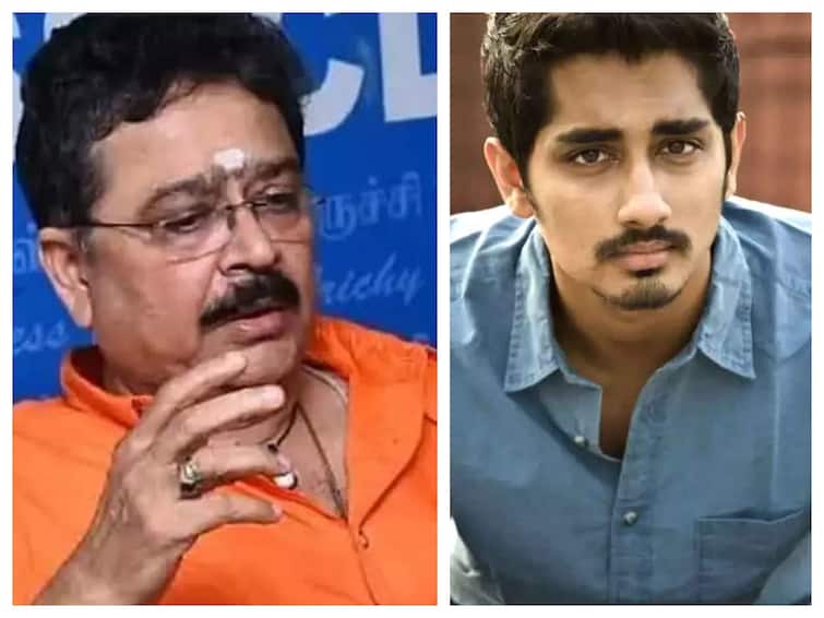 Actor Siddharth is just a paper tigersays  Actor SV Shekhar at the Local saraku trailer S V Shekhar: சித்தார்த்துக்கு தைரியம் இல்ல... நான் பாஜகனு என்கூட நடிக்கல... விழா மேடையில் சட்டென கோபப்பட்ட எஸ்.வி.சேகர்!