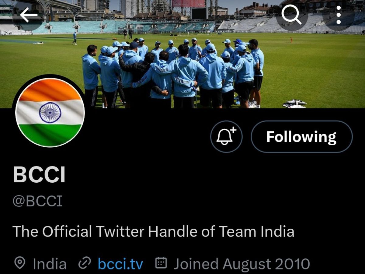 BCCI Loses Golden Tick On X After Changing To Tricolour DP Upon PM Modis Appeal