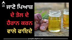 Onion Oil: ਕਦੇ ਤੁਸੀਂ ਵਰਤਿਆ ਪਿਆਜ਼ ਦਾ ਤੇਲ, ਫਾਇਦੇ ਜਾਣ ਕੇ ਹੋ ਜਾਓਗੇ ਹੈਰਾਨ