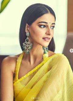 Ananya Pandey: ਅਨੰਨਿਆ ਪਾਂਡੇ ਨੇ ਪੀਲੀ ਸਾੜ੍ਹੀ 'ਚ ਦਿਖਾਈ ਖੂਬਸੂਰਤੀ, ਤਸਵੀਰਾਂ 'ਚ ਦੇਖੋ ਅਦਾਕਾਰਾ ਦਾ ਖੂਬਸੂਰਤ ਅੰਦਾਜ਼