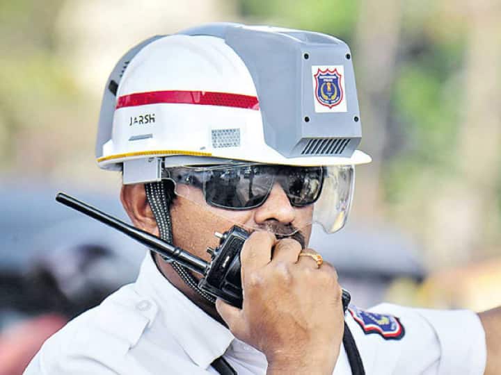 AC helmet is under trail by ahmedabad police for extreme summer session in india AC Helmet for Police: चिलचिलाती धूप में ड्यूटी करने वाले पुलिस कर्मचारियों के आएंगे अच्छे दिन, 'एसी हेलमेट पहन करेंगे ड्यूटी'
