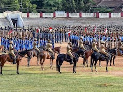 Independence Day 2023: दिल्ली में स्वतंत्रता दिवस से पहले फुल ड्रेस रिहर्सल में दिखा जवानों का जोश, देखिए तस्वीरें