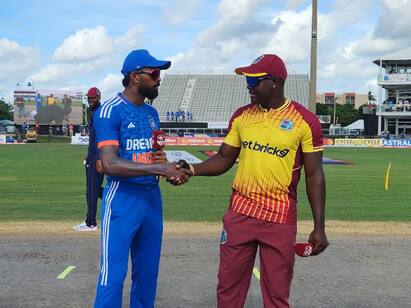 IND Vs WI, 5th T20 India have won the toss and have opted to bat IND Vs WI, 5th T20: சம்பவம் இருக்கு.. தொடரை நிர்ணயிக்கும் 5வது போட்டி டாஸ் வென்ற இந்தியா பேட்டிங் செய்ய முடிவு