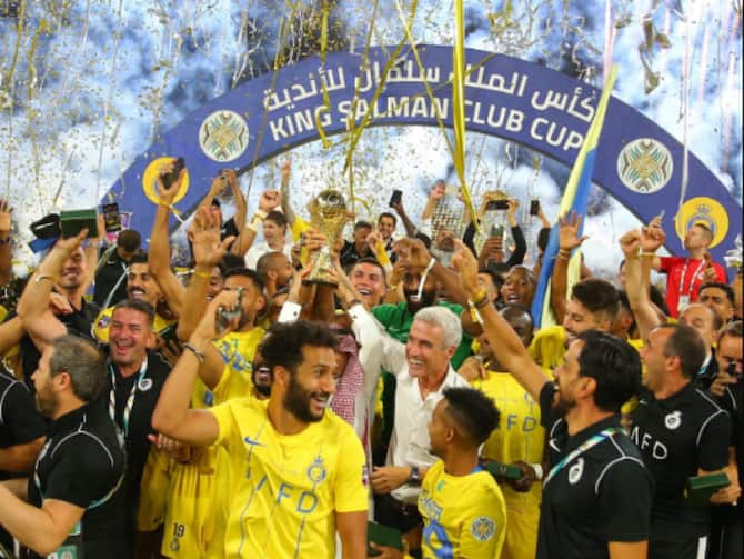 Cristiano Ronaldo wins 1st Al Nassr trophy after 2 goals in final