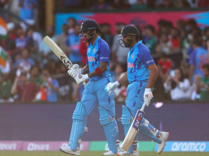 This partnership of Gill and Jaiswal has altered the record books as they equalised the record of KL Rahul and Rohit Sharma for the highest-ever opening stand for India in T20Is. (Getty)