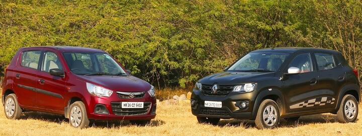 Maruti Alto K10 vs Renault Kwid: એન્જિન -Maruti Alto K10 માત્ર 1.0L સામાન્ય પેટ્રોલ એન્જિનમાં જ ઉપલબ્ધ છે. જે 5-સ્પીડ મેન્યુઅલ અને 5-સ્પીડ AMT ઓટોમેટિક ટ્રાન્સમિશન સાથે આવે છે. મારુતિ અલ્ટો K10 નોર્મલ પેટ્રોલ એન્જિન 5500rpm પર 67PSનો પાવર અને 3500rpm પર 89Nmનો ટોર્ક જનરેટ કરે છે. જ્યારે Renault Kwid 2 પેટ્રોલ એન્જિન સાથે આવે છે. તે 0.8L નોર્મલ પેટ્રોલ અને 1.0L નોર્મલ પેટ્રોલ એન્જીન દ્વારા સંચાલિત છે.