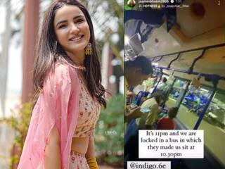 Jasmin Bhasin: आधे घंटे तक एयरपोर्ट बस में फंसी रहीं जैस्मिन भसीन, परेशान हुई एक्ट्रेस ने फैंस को बताई आपबीती