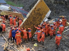 At least 21 Dead, 6 Missing After Landslide Triggered By Heavy Rains In North China