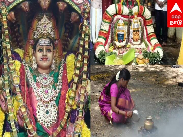 Aadi Festival 2023 Kanchipuram Kula dheivam Pongal People Turning to Devotion Kanchipuram : தொடர் விடுமுறை.. குடும்ப குடும்பமாக குலதெய்வ கோவிலில் பொங்கல்.. களைகட்டிய காஞ்சிபுரம்..