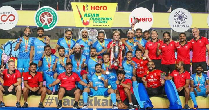 ஆசிய கோப்பையை இந்தியாவிற்கு வென்று தந்த வீரர்களுக்கு தலா 5 லட்சமும் , பயிற்சியாளர்கள் மற்றும் இதர பணியாளர்களுக்கு தலா 2.50 லட்சமும் என மொத்தம் 1.10 கோடி ரூபாய் பரிசு தொகை அறிவிக்கப்பட்டுள்ளது.