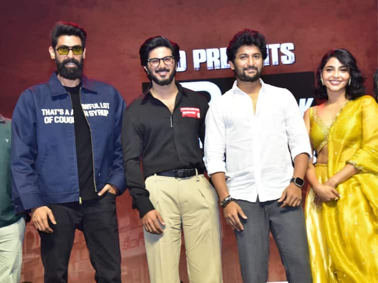 Telugu audience loves movies across languages: Hero Dulquer Salmaan at 'King of Kota' pre-release event తెలుగు ప్రేక్షకులు భాషలకు అతీతంగా సినిమాలను ఆదరిస్తారు: దుల్కర్‌ సల్మాన్