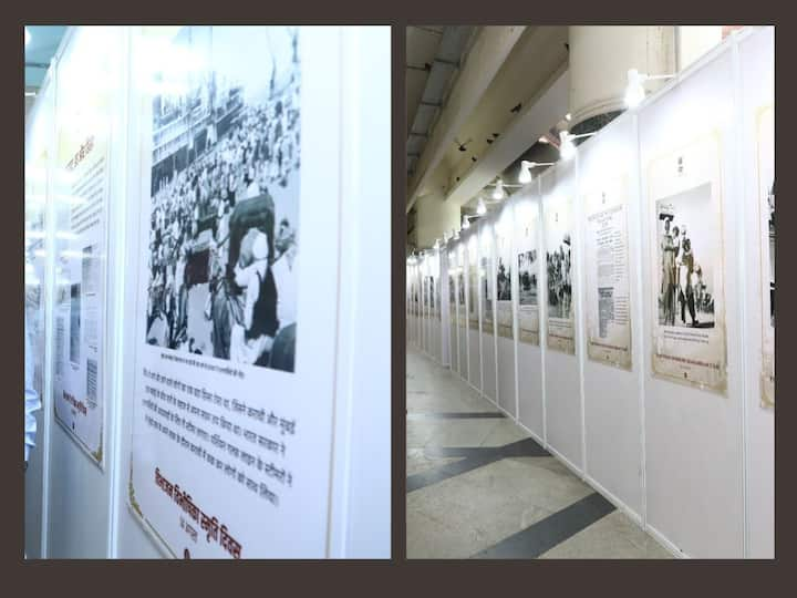 Delhi Metro marked the solemn occasion of 'Partition Horrors Remembrance Day' with a special exhibition unveiled today at Rajiv Chowk Metro Station.