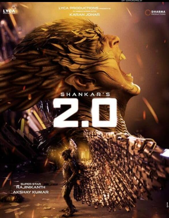 2.0 – अक्षय कुमार और रजनीकांत की ये फिल्म साल 2018 में रिलीज हुई थी. जिसमें मोबाइल के यूज के बुर प्रभावों के बारे में बताया गया था. फिल्म ने Worldwide Gross पर 665 करोड़ और Domestic Net collection(Hindi) में 190 करोड़ का बिजनेस किया था.