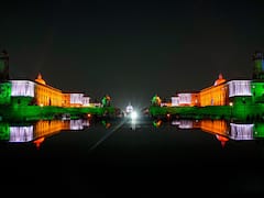 Monuments, Key Structures Illuminated In Tricolour On I-Day Eve Across Country — See Pics