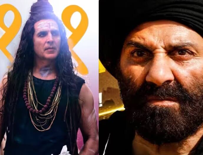 સની દેઓલની 'ગદર 2' અને અક્ષય કુમારની 'OMG 2' વચ્ચે જોરદાર ટક્કર જોવા મળી રહી છે. બંને ફિલ્મોના ખૂબ વખાણ થઈ રહ્યા છે, પરંતુ સની દેઓલ અક્ષય કુમાર પર ભારે પડી રહ્યો છે.