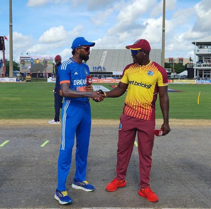 வெஸ்ட் இண்டீஸ் - இந்தியா ஆகிய அணிகளுக்கு இடையே கடைசி டி20 போட்டி நேற்று நடந்தது. இதற்கு முன்னர் நடந்த 4 டி20 போட்டிகளிலும் இரு அணிகளும் தலா 2 போட்டிகளை வென்றிருந்தது. இரு அணிகளுக்கும் வெல்லும் வாய்ப்பு இருந்ததால், எதிர்ப்பார்ப்பு எகிறியது. இதில் டாஸ் வென்ற இந்தியா முதலில் பேட்டிங் செய்ய முடிவு செய்தது.